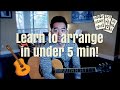 How to Arrange for Fingerstyle Guitar - Beginners