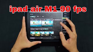 Finally new ipad air M1 chip😍2024 unboxing PUBG mobile test 😱