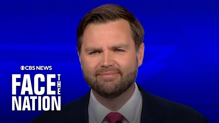 JD Vance talks about past comments on Trump