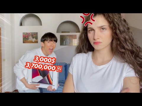 My hubby spent 3,000$ on just a laptop... WITHOUT TELLING ME