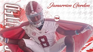 This PHYSICAL elite DB just committed to Alabama - Jamarrion Gordon