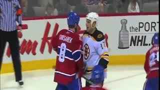 Milan Lucic vs Mike Komisarek Round 3