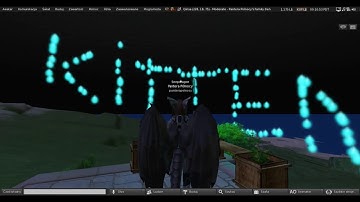 Second Life: Drawing kittens in air with temporary objects and particles