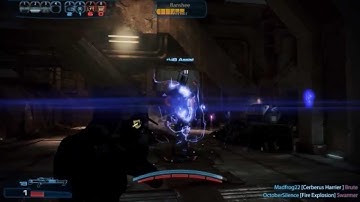 Mass Effect 3 Multiplayer Gameplay: Gold Reapers on Firebase Hazard Giant