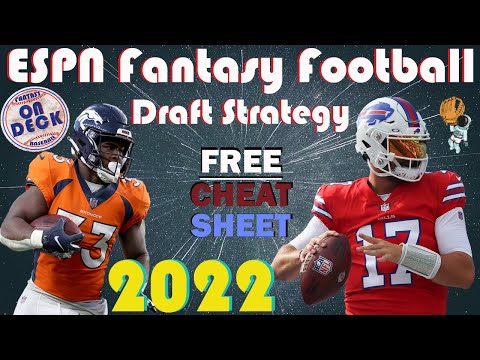 2022 fantasy football cheat sheets