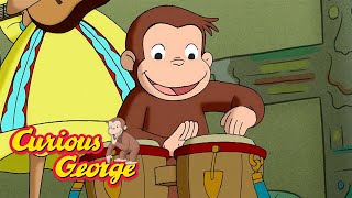 George plays in a band 🥁 Curious George 🐵 Kids Cartoon 🐵 Kids Movies