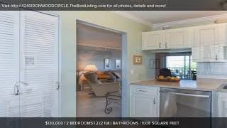 4240 IRONWOOD CIRCLE, BRADENTON, FL Presented by Scott Norris.