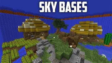 SKY BASES - Strong, Cheap, Small, The Best Starting Base! [Minecraft Factions Tutorial]