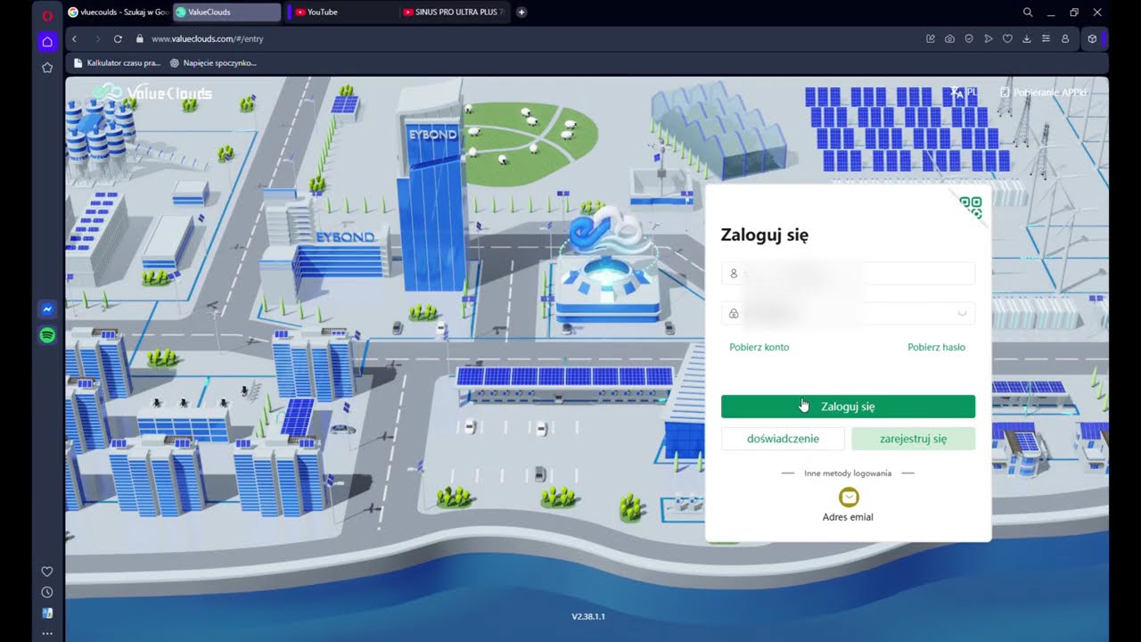 Konfiguracja modułu Wi-Fi SINUS PRO ULTRA HYBRID 12k 3F