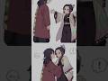 Giyu with shinobu vs with nezuko and tanjiro #kny #shinobu #tanjiro #giyu #nezuko