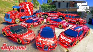Collecting SUPREME SuperCars In GTA 5..!😍