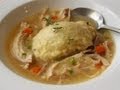 Chicken & Dumplings - Stewed Chicken with Thyme Creme Fraiche Dumplings