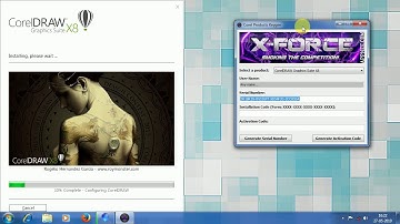 Corel DRAW x8 install