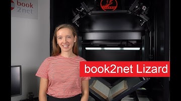 Fast and Robust: LIZARD A1 V-Shape Book Scanner for Libraries and Archives from book2net Germany