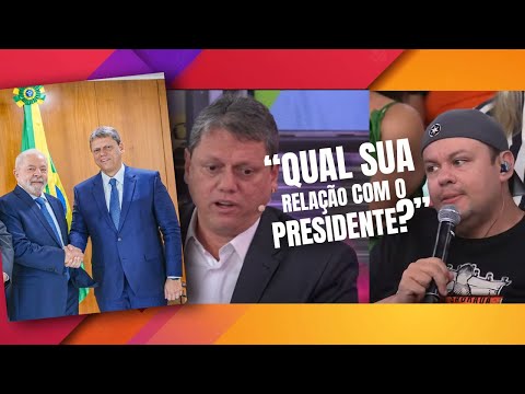 Tarcisio explica relação com presidente