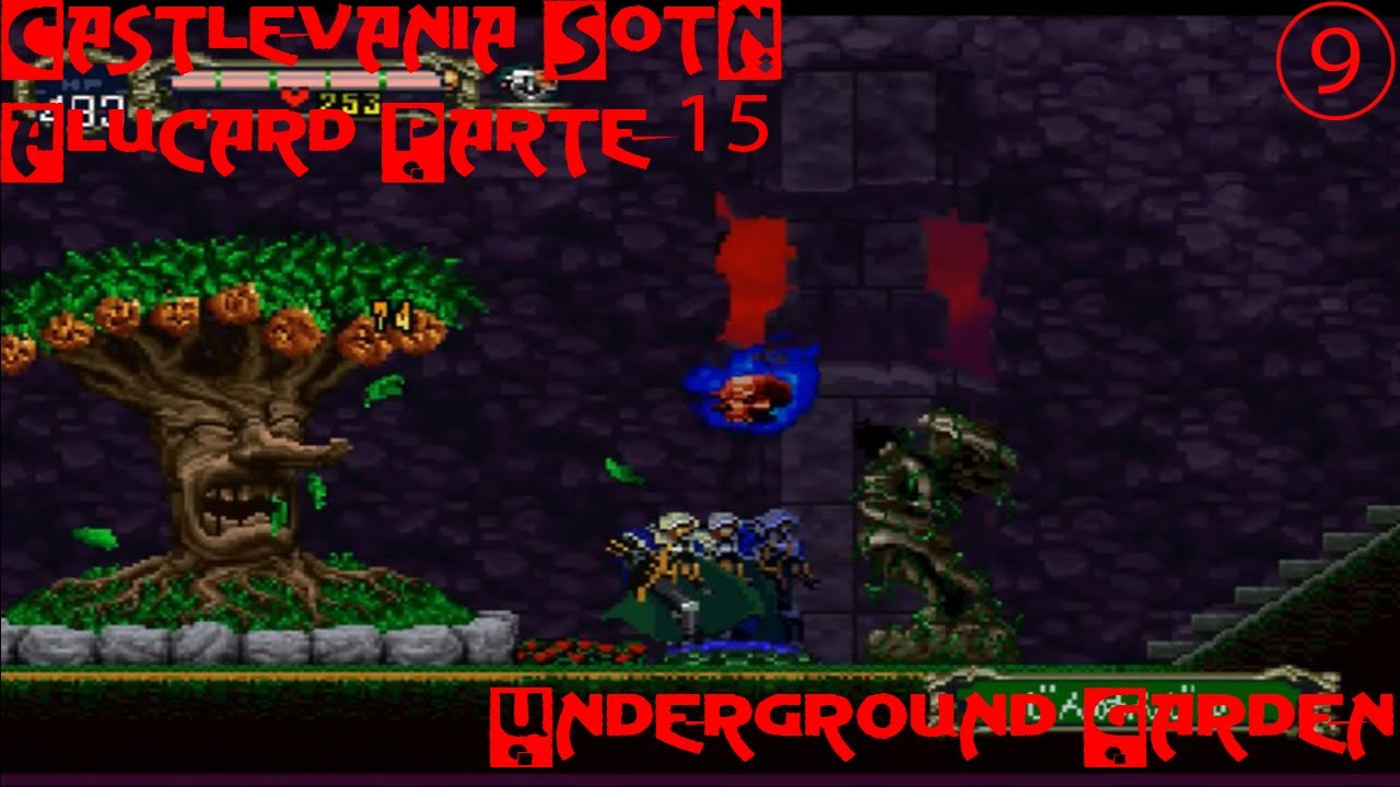 Castlevania SotN Alucard Parte 15 Underground Garden YouTube
