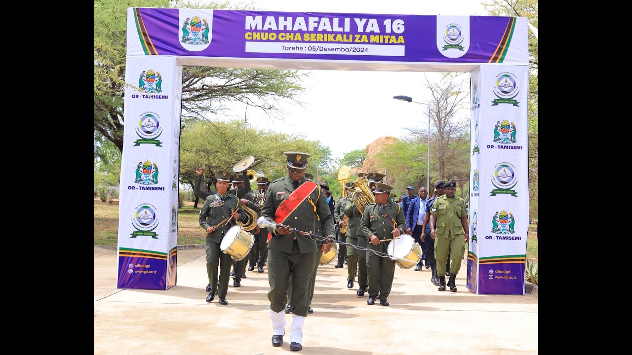 🔴 LIVE DKT. DUGANGE KATIKA MAHAFARI YA 16 YA CHUO CHA SERIKALI ZA MITAA – HOMBOLO - DODOMA