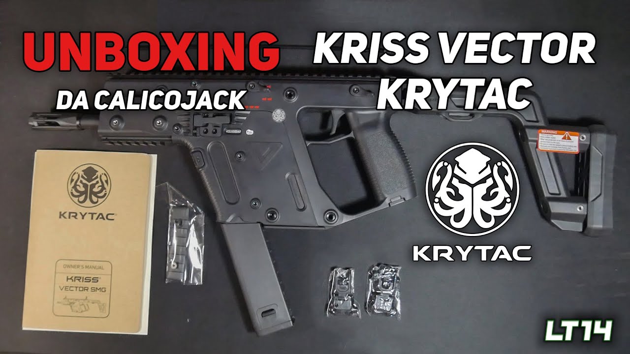 Unboxing Kriss Vector Krytac - Softair (da CalicoJack)