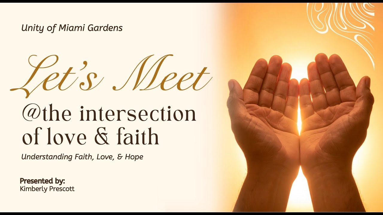 Let's Meet at the Intersection of Love & Faith - YouTube
