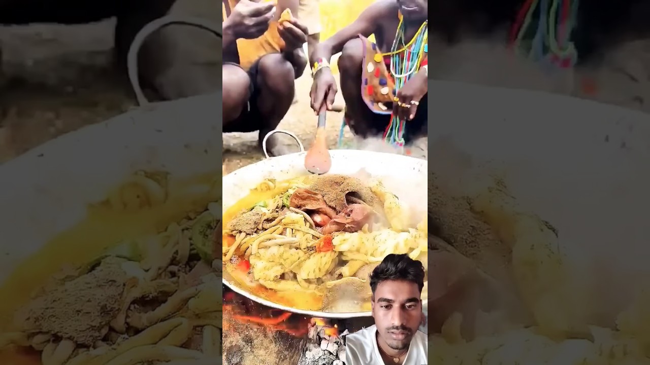 Today Lunch,😋‼️traditional Meal 😋😲 very delicious food, Enjoying#culture #africa #wildlife #shorts