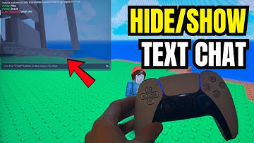 Roblox: How to Hide/Show Text Chat on PS4/PS5 Tutorial! (Easy Guide) - 2025