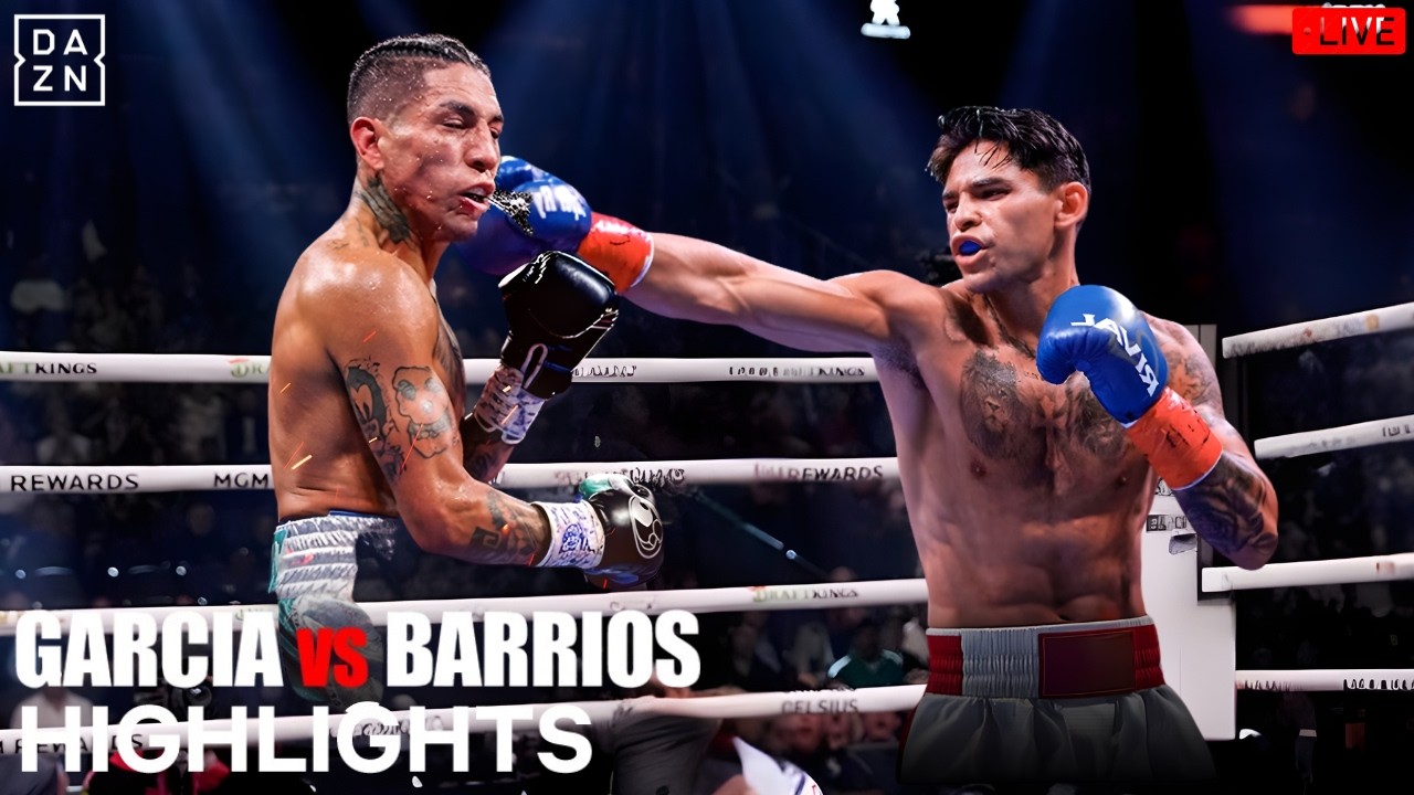 Полная симуляция боя Райан Гарсия против Марио Барриоса 2026 | Жестокий нокаут и предупреждение о...