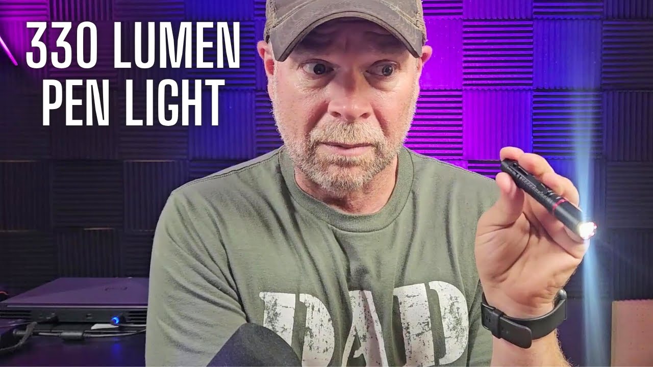 Mijomi B10 Pen Light | 330 Lumen Rechargeable LED Pocket Light