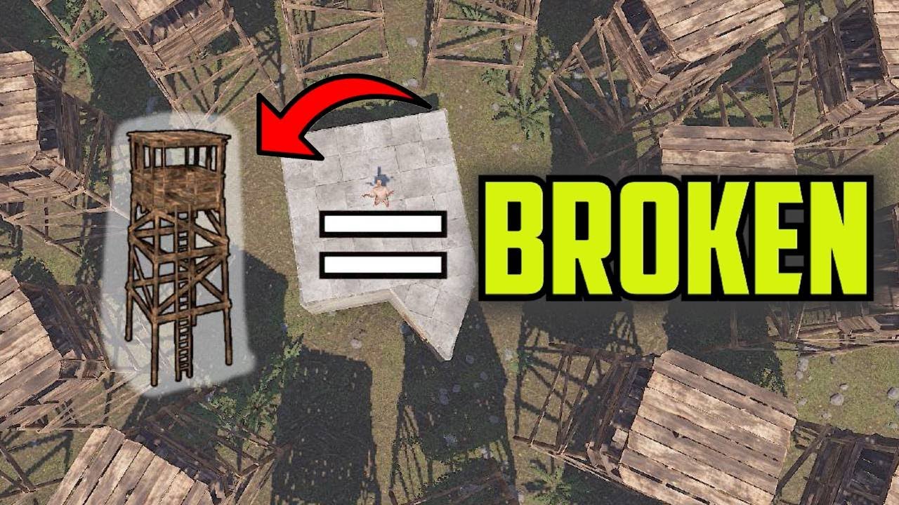 Watch Tower Trolling Is STILL Broken In Rust
