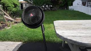 Vornado variable speed stand fan model 280 cs initial checkout