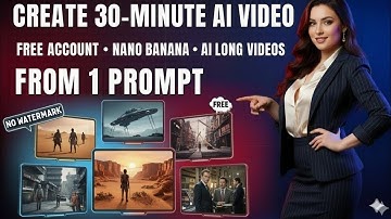 Create 30-Minute AI Videos from One Prompt with Nano Banana — Free! 🚀