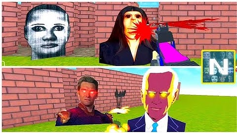 Nextbots Sandbox in Backrooms Shooter Gameplay 455, Sandbox Android Games  ios Walkthrough Simulator