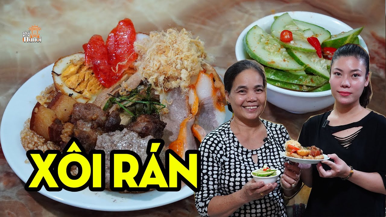 Xôi Rán Phố Cổ Vừa Giòn Vừa Mềm Ngon Ơi Là Ngon #hnp - YouTube