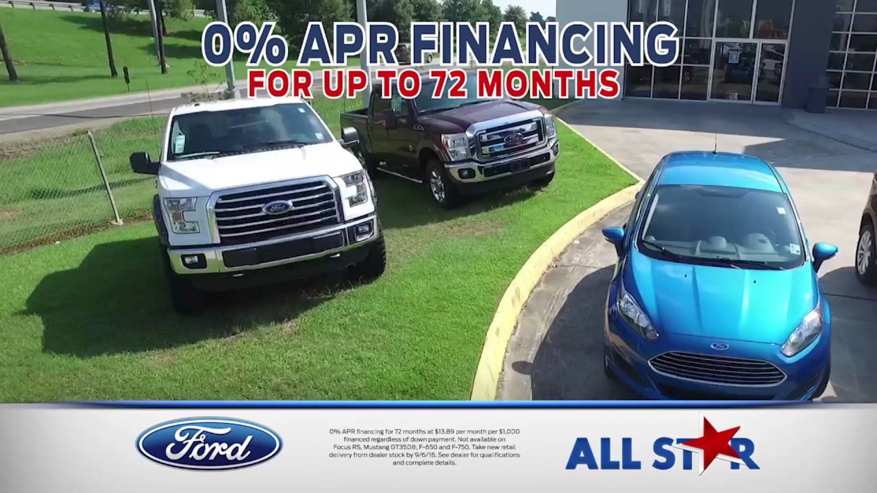 All Star Ford Lincoln August 2016 Commercial Ford Freedom Sales