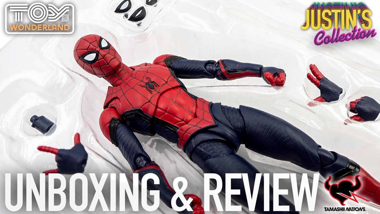 Spider-Man Upgraded Suit No Way Home S.H.Figuarts Unboxing \u0026 Review