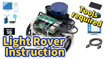 【Light Rover Instruction Video】#1 Installing Raspberry Pi OS