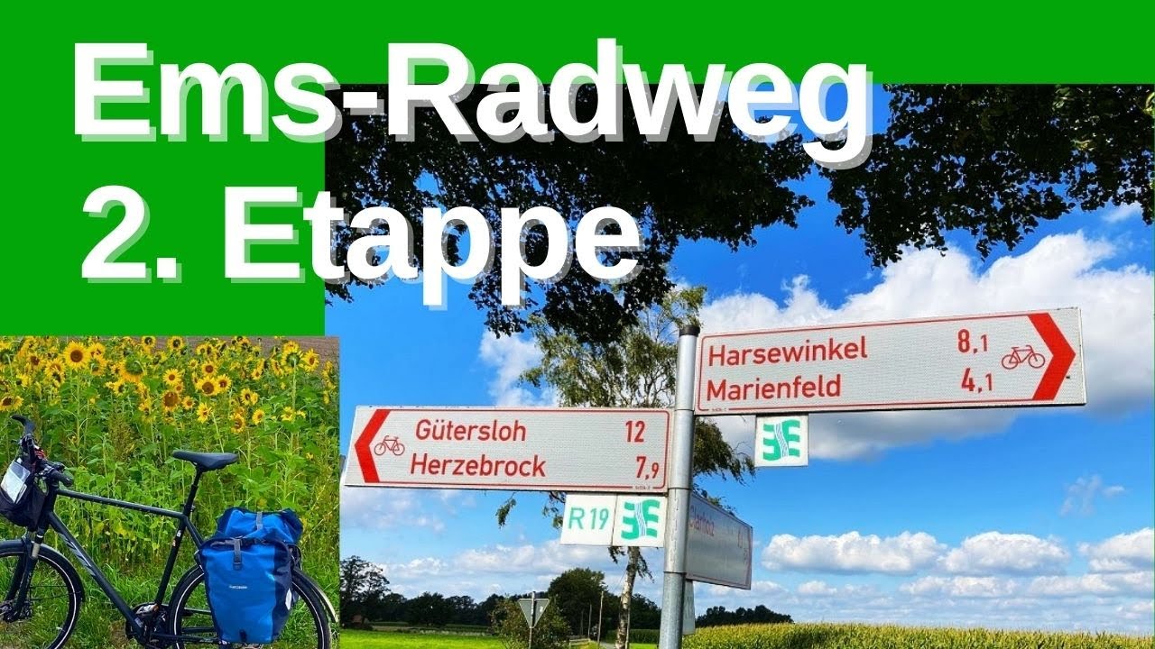 Ems-Radweg - Etappe 2 - Von Rietberg bis Warendorf