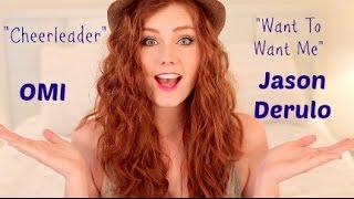 "Cheerleader / Want To Want Me" OMI Jason Derulo - Maddy Newton Cover