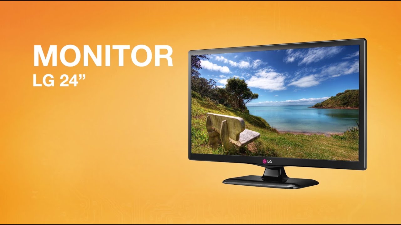 Monitor LG 24 - YouTube