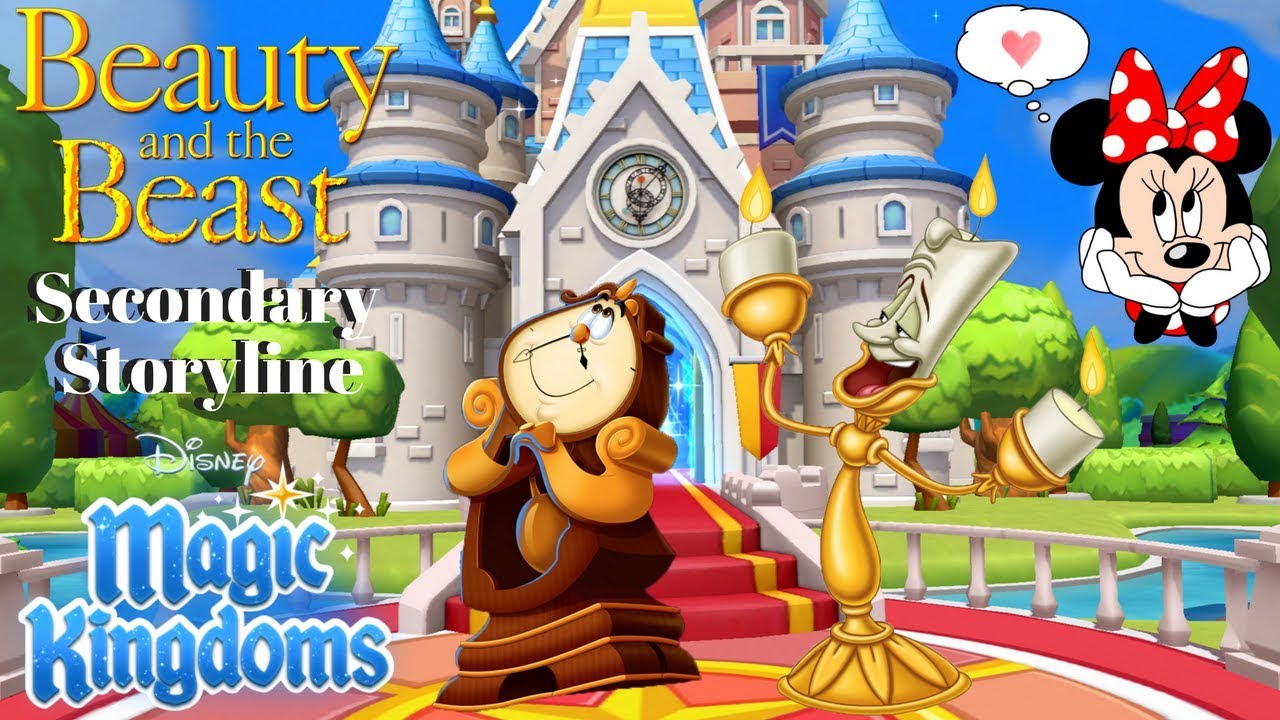 beautycon Beauty and the Beast Secondary Storyline Continued Disney Magic Kingdoms Gameplay Walkthrough Ep.176