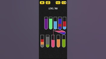 Water Sort Puzzle - level 768