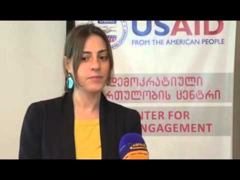 შეხვედრა დემოკრატიული ჩართულობის ცენტრში