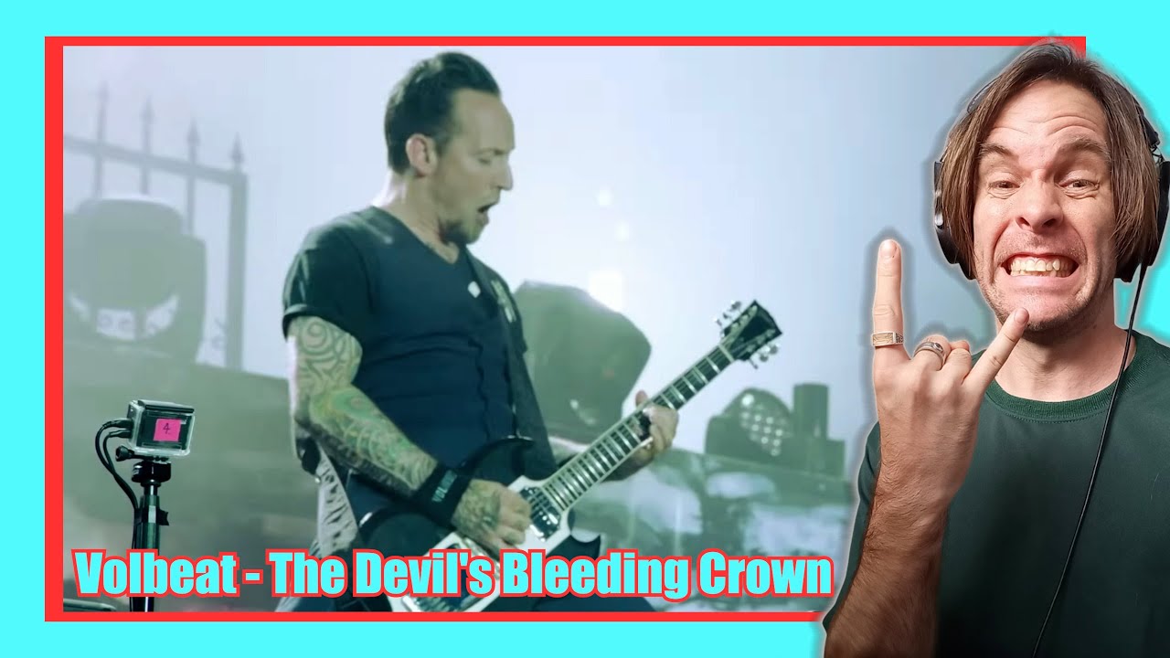 Volbeat - The Devil's Bleeding Crown (LIVE) /// 1ST TIME REACTION