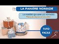 Comment coudre une panire nomade  vos dimensions tuto facile  dbutants  diy