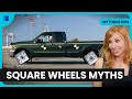 Square wheels experiment  mythbusters  s07 ep20  science documentary