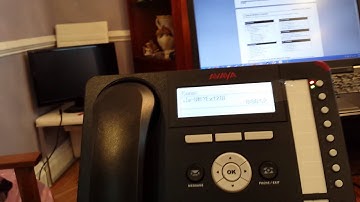 Avaya IP office using Non Visual mail embedded voicemail