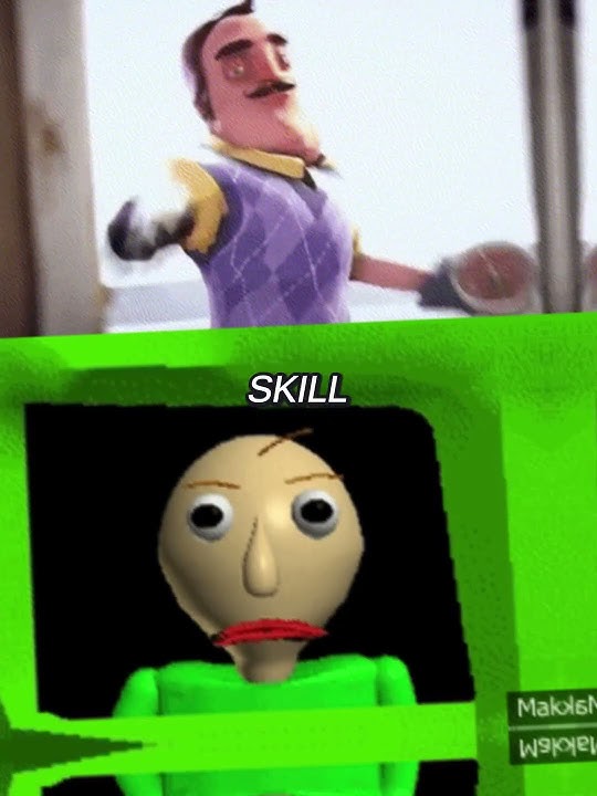 Mr. Peterson (Hello Neighbor) vs Baldi