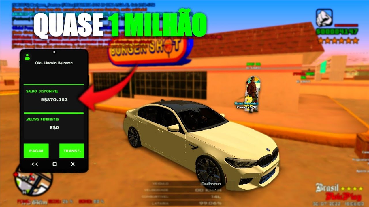 🎮📲 Quer jogar GTA San Andreas Online (SA-MP) no seu Android ou