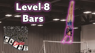 Emersyn's Uneven Bars at the 2024 Northern Lights Classic hosted by the Twin City Twisters