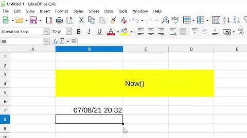 Difference between today and now formula in Libre calc@COMPUTEREXCELSOLUTION