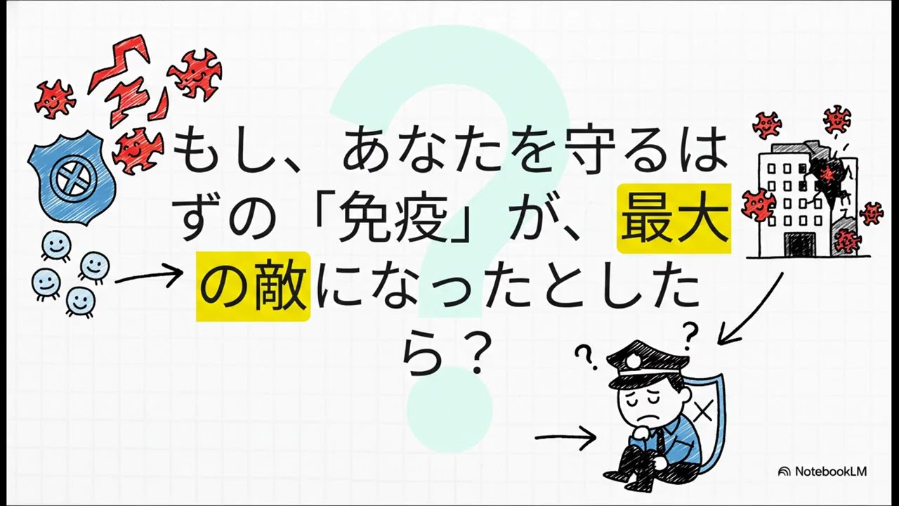 生物基礎26：自分の体が敵になる！？免疫の「暴走」と「崩壊」が引き起こす病気の正体